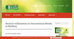 Desktop Screenshot of menda.at